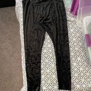 Killstar Velvet Cthulu Leggings
